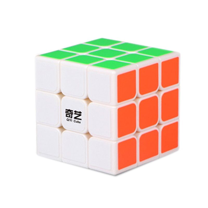 Qiyi 56mm Black 3x3x3 Magic Cube ABS Student Adult Mini Puzzle Learning Educational Antistress Cube Profissional Puzzles for kid