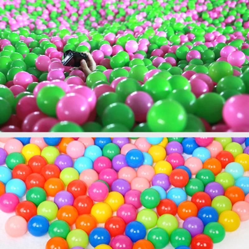 Pool Outdoors Baby Kids Soft Toys Colorful Ocean Wave Balls Swim 100pcs Toy Ball