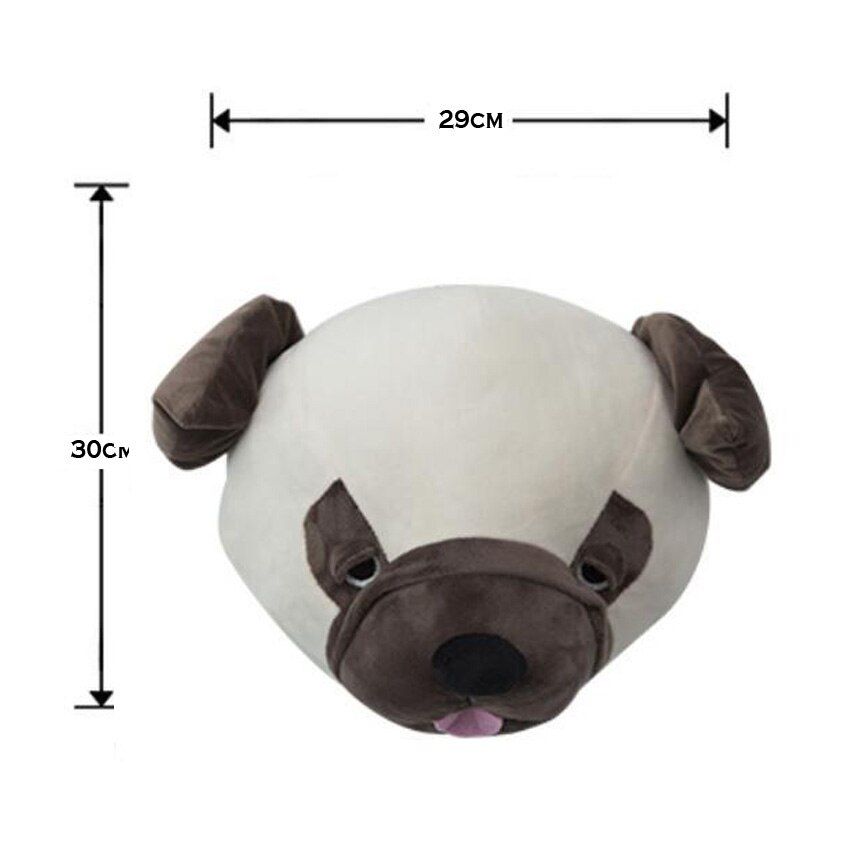 Baby Room Decoration 3D Plush Toy Dinosaur Unicorn Dog Bear Deer Elephant Animal Head Wall Hanging Decor Nursery Room Decoration