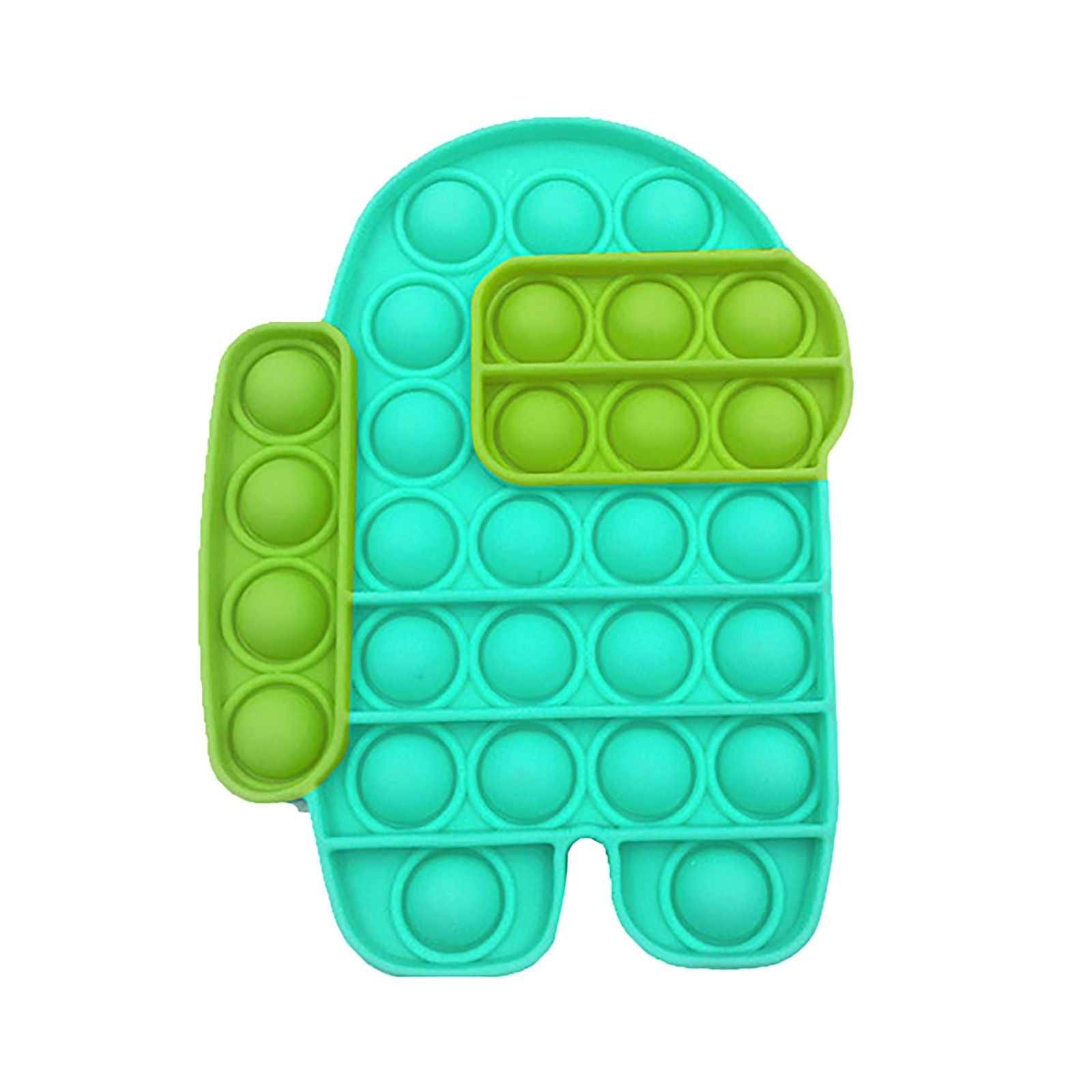 Fidget Reliver Stress Toys Rainbow Push It Bubble Antistress Toys Simple Dimple Sensory Toy To Relieve Autism