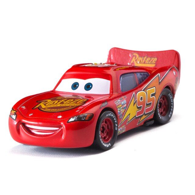 Car diney Pixar Car 3 No.8 Racing Car Lightning McQueen Jackon torm Cruz Mater 1:55 Diecat Metal Alloy Model Car Toy