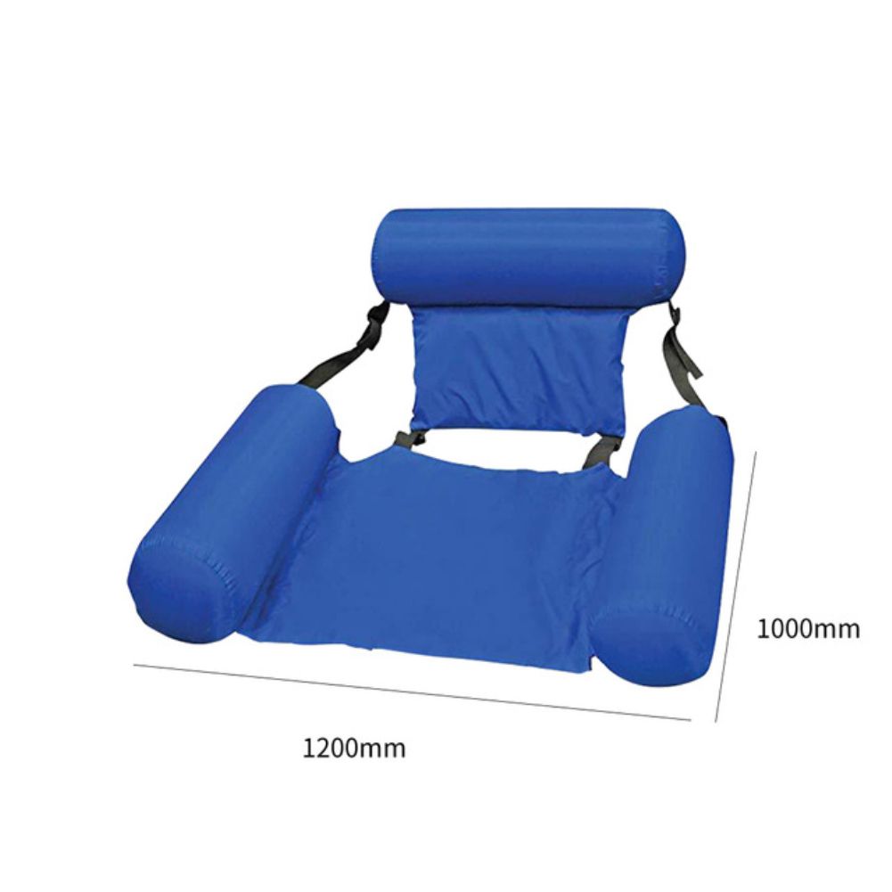 Summer Inflatable Foldable Floating Row ing Pool Water Hammock Air Mattresses Bed Beach Water Sports Lounger Chair