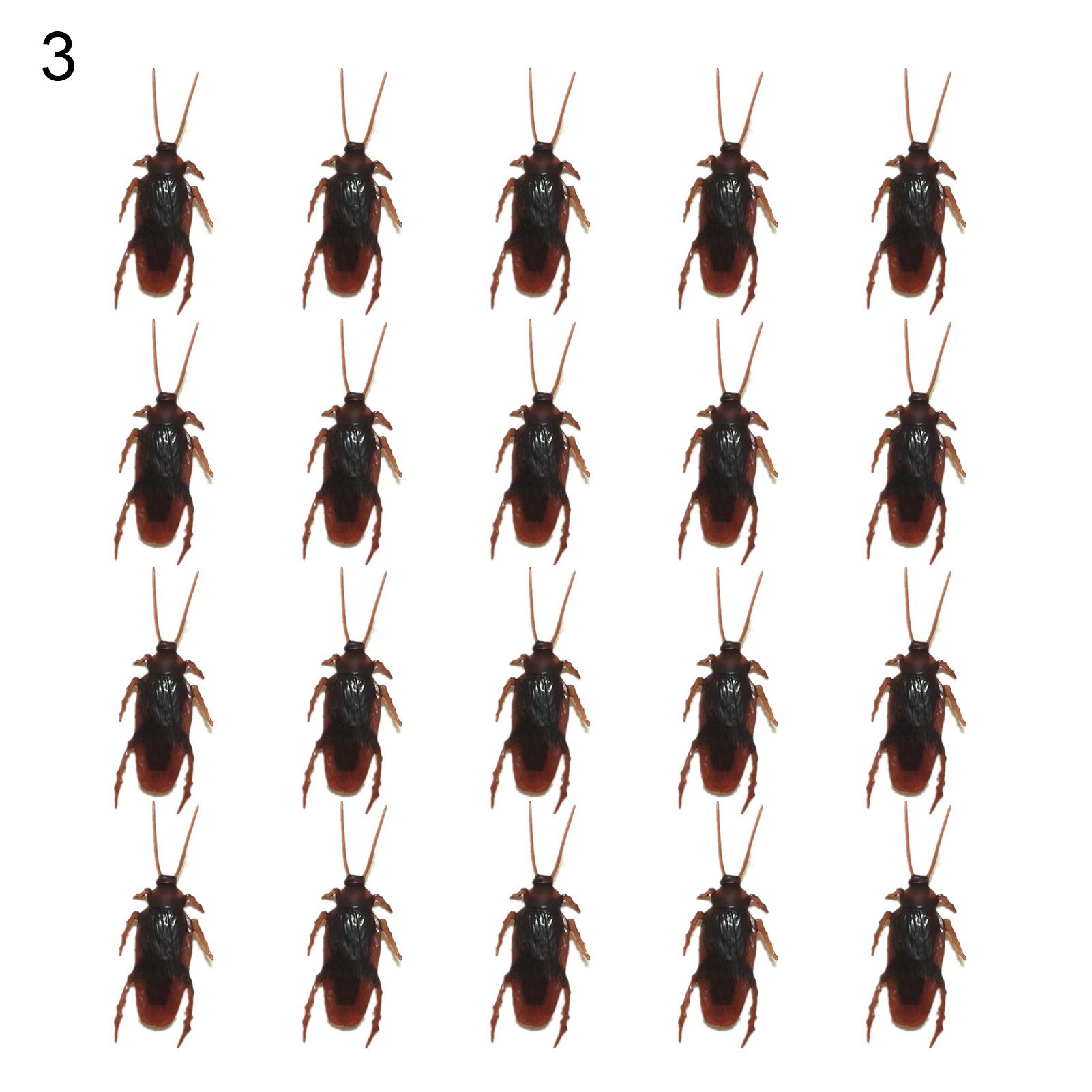 Childrenworld Artificial Roaches Novelty Favorite Trick Joke Cockroaches Toys