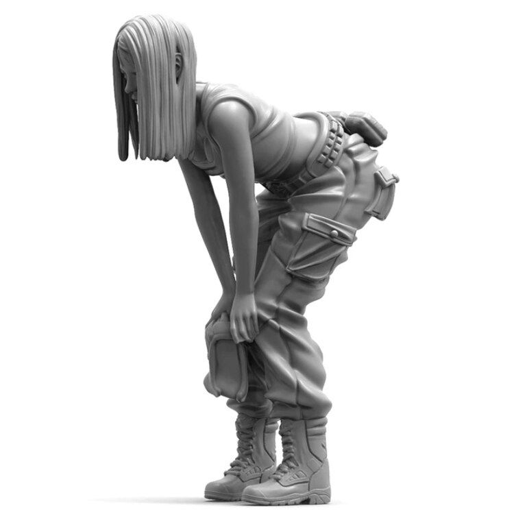 1/35 Girl series Resin Figure Building Kit