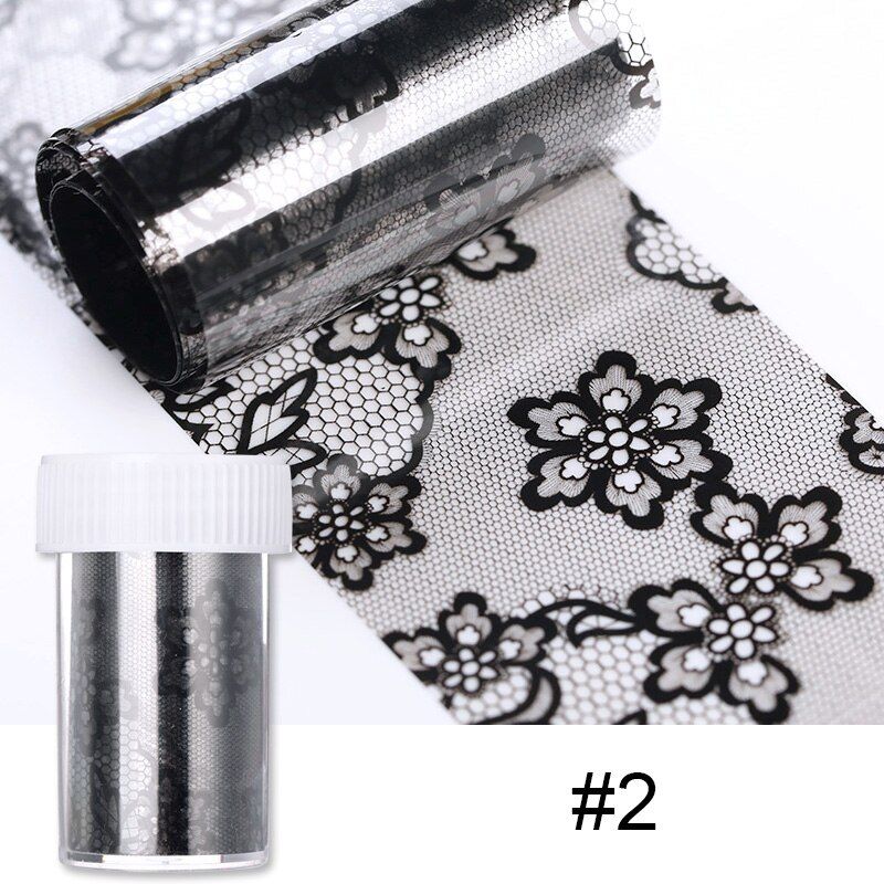 1 Bottle Of Mirror Effect Nail Foil Stickers Dark Color Style Nail Stickers Nail Art Decoration With Snake Pattern