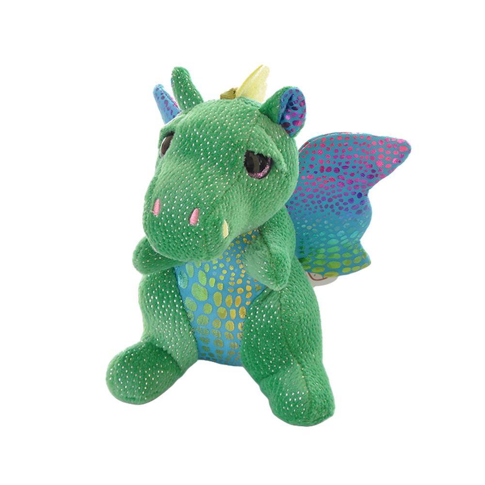 Cartoon Plush Dinosaur Animal Soft Doll Bag Pendant Key Ring Keychain Holder