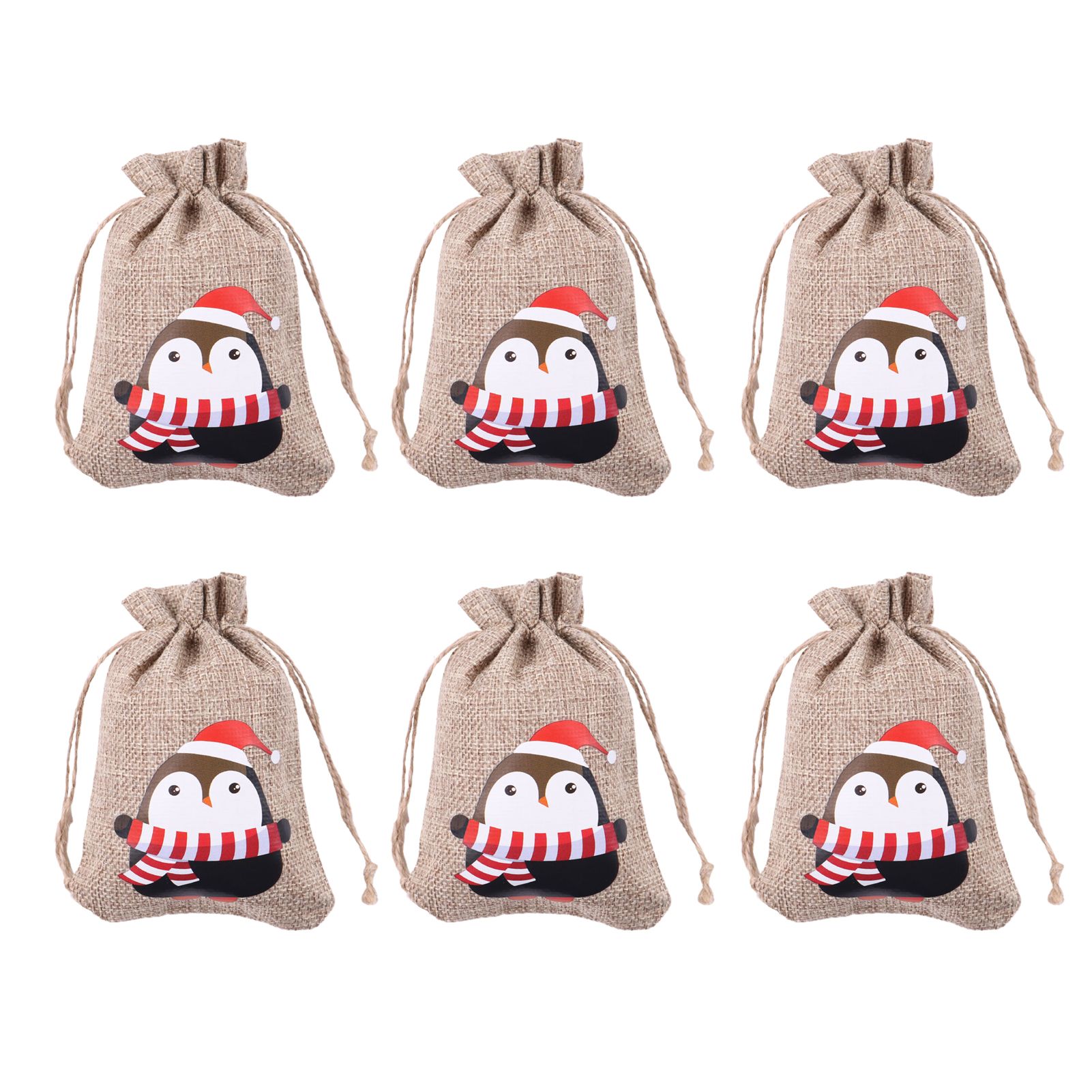 Candy Bag Attractive Drawstring Printed Pattern Candy Bag