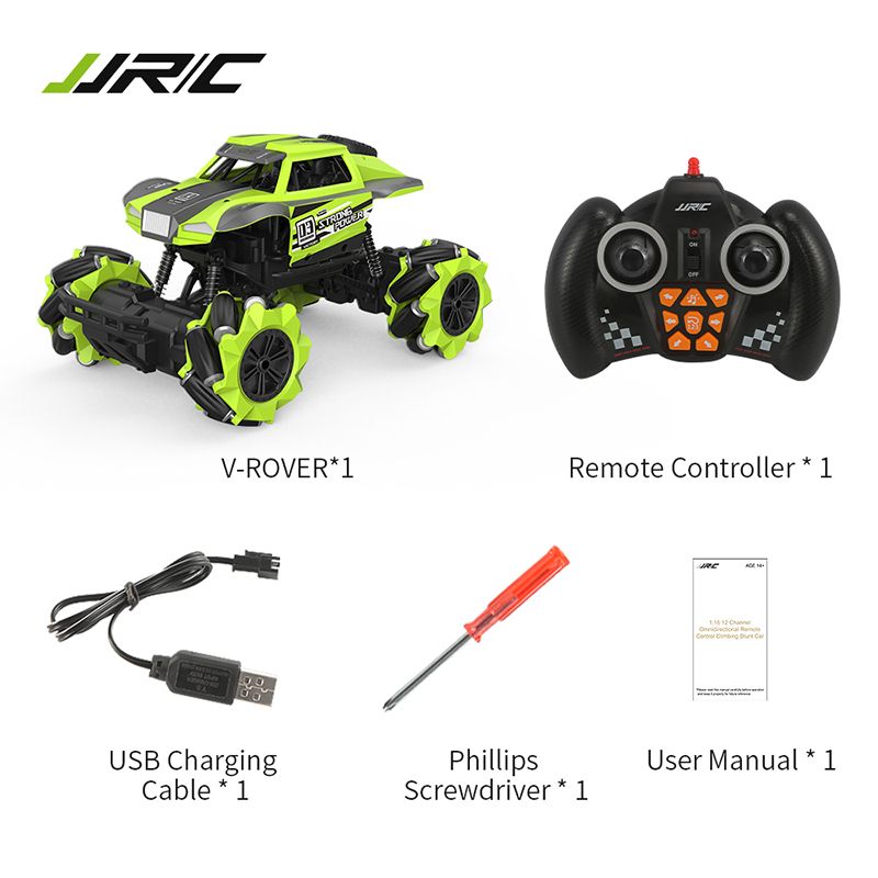 Yfashion JJRC-6 V-ROVER 1:16 12-way All-round t Climbing Car