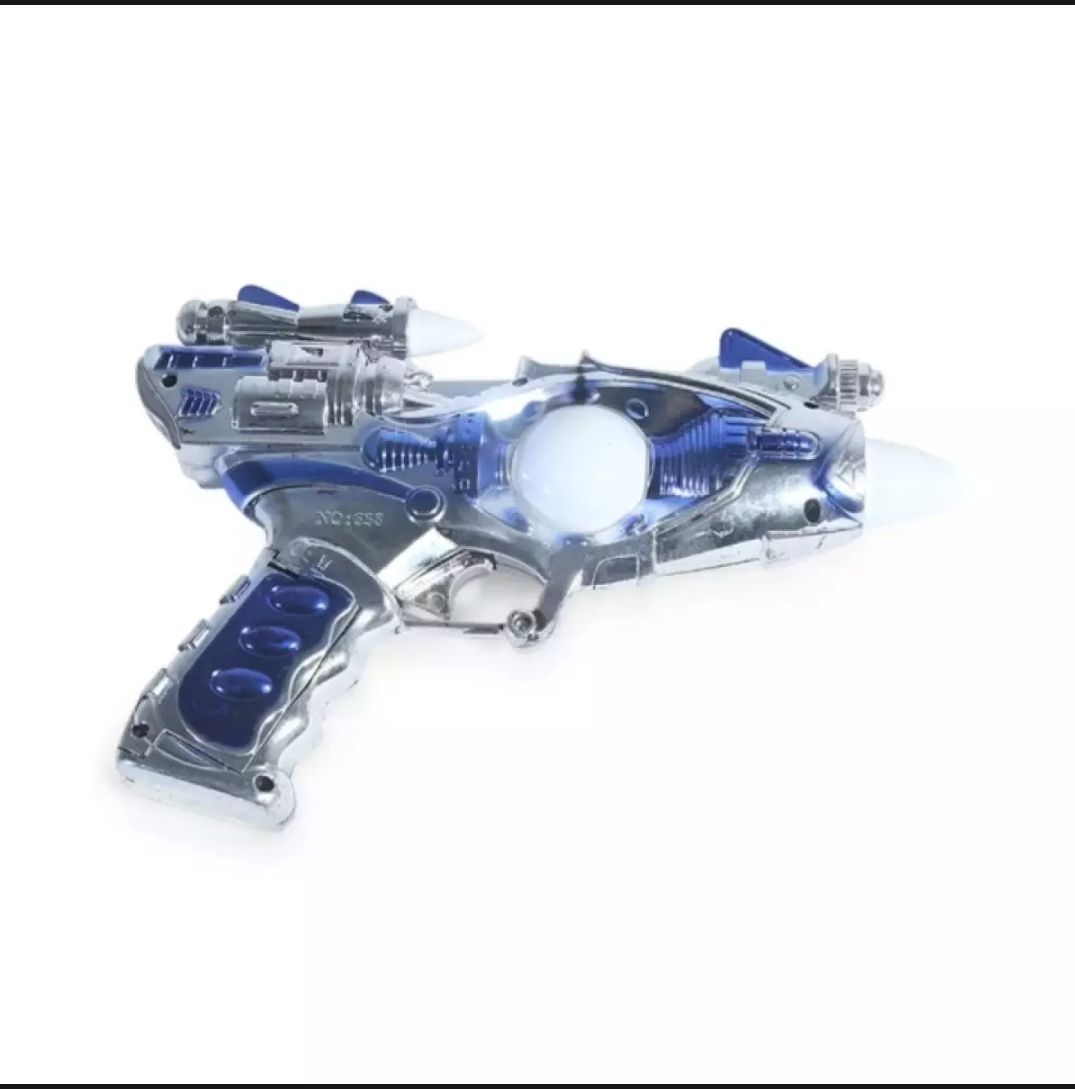 Battery Operated & Musical Toy play Shutting for Kids Blaster Toy - Gun - Gun Metal Real - Toy Gun