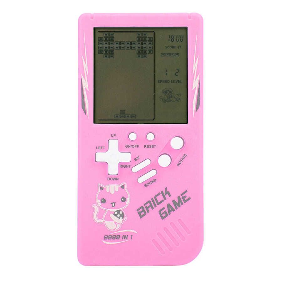 Classic Handheld Game Machine Tetris Game Portable Game Console Educational Toys For Child