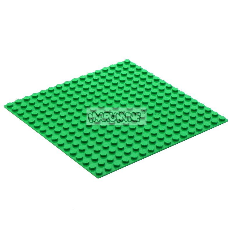 MARUMINE Plate 16x16 Dots Base Plate Blocks City Compatible DIY Classic Educational Building Bricks Set
