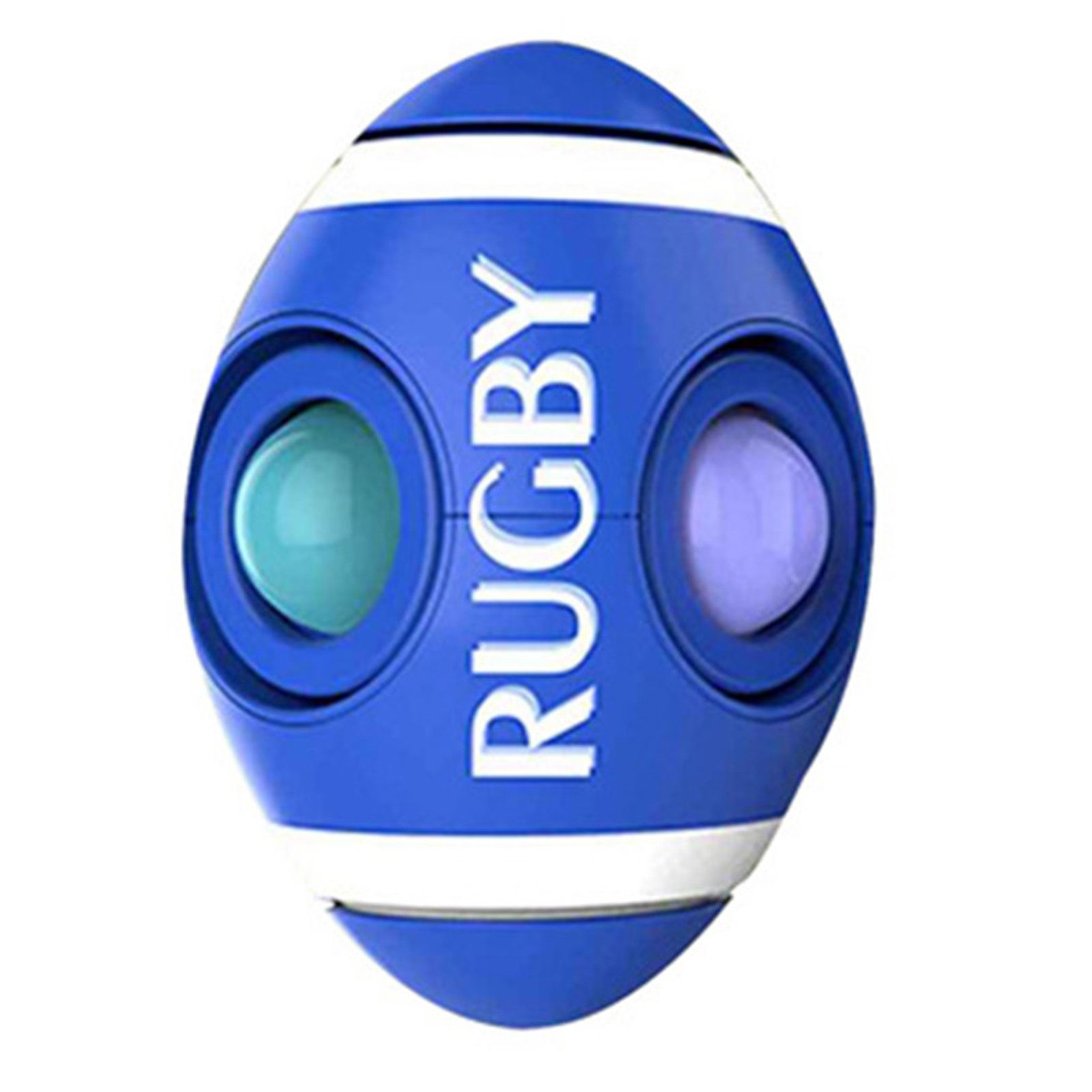 Decompression Toy Smooth Portable Plastic Bubble Rugby Gyro Fidget Toy for Home
