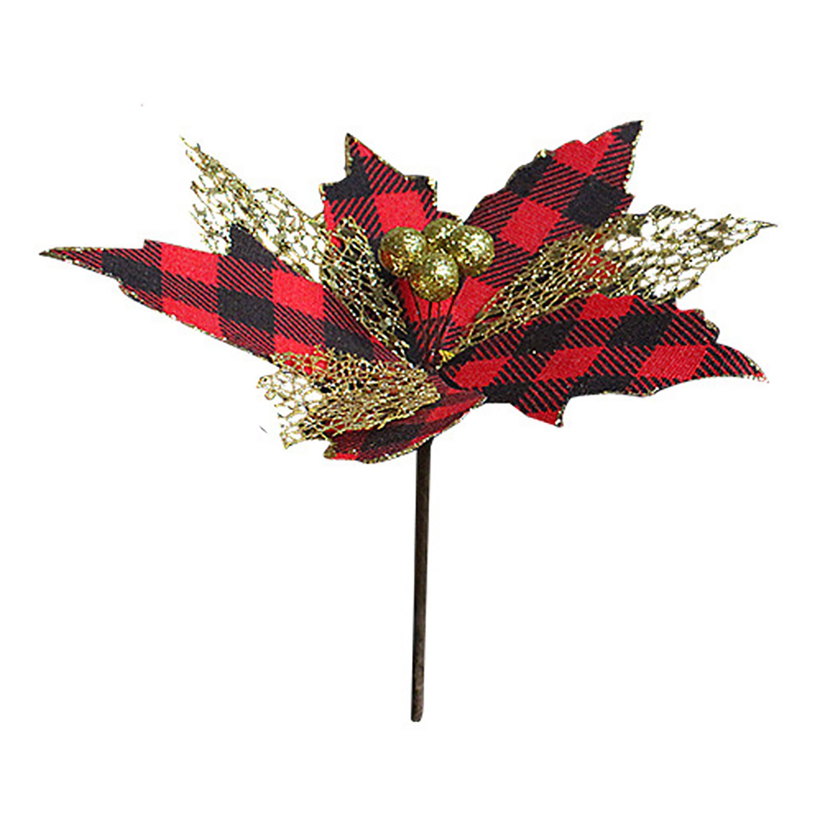 X Floral Fine Workmanship Blk We Grid X Flower