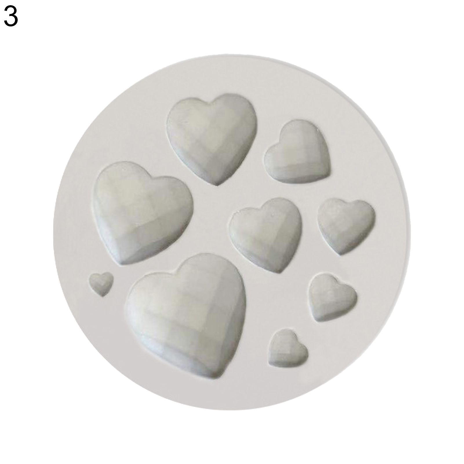 Fondant Mold Smooth Interior Creative Love Letter DIY Chocolate Mold