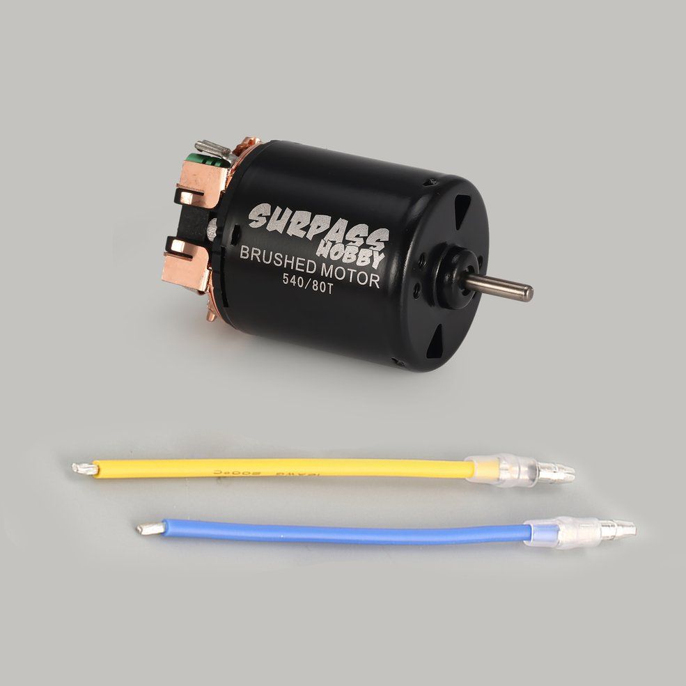 540 80T Brushed Motor For Axial SCX10 D90 1/10 RC Climbing Off-road Car
