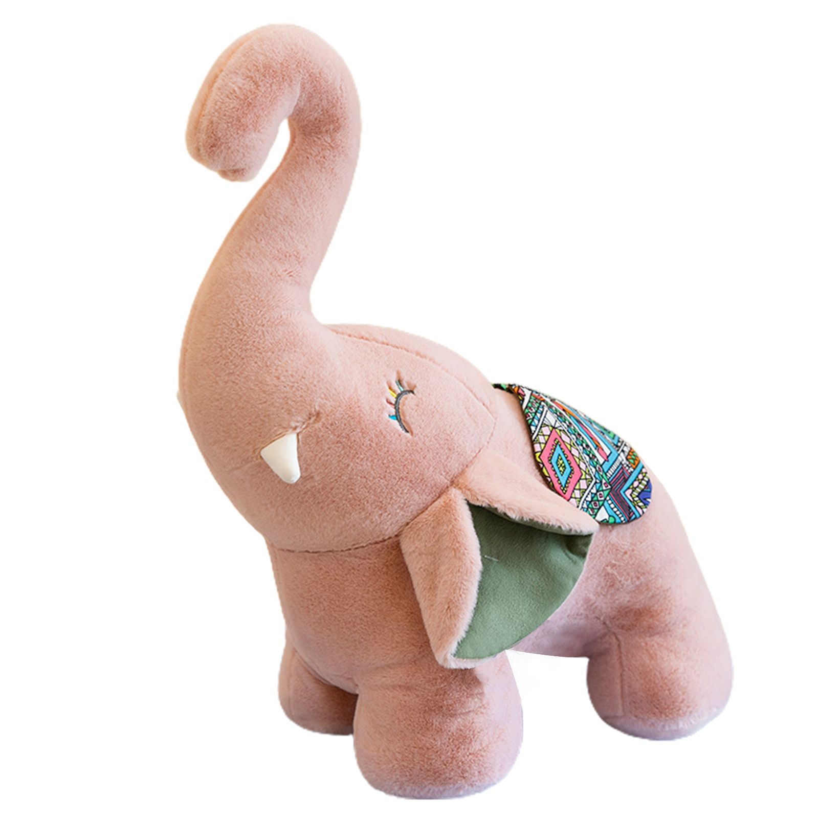 Plush Elephant High Simulation Elephant Stuffed Animal Toy