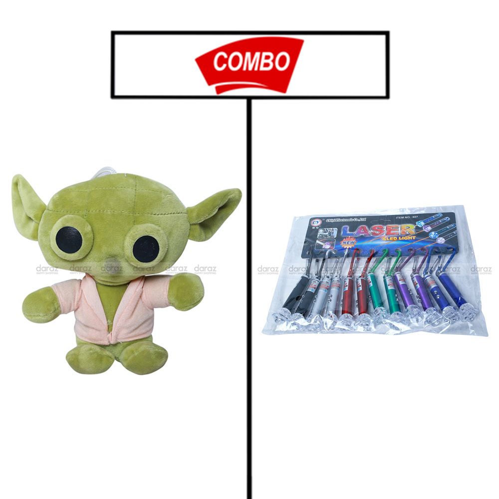 1 PCS TEDDY AND LEASER LIGHT SET
