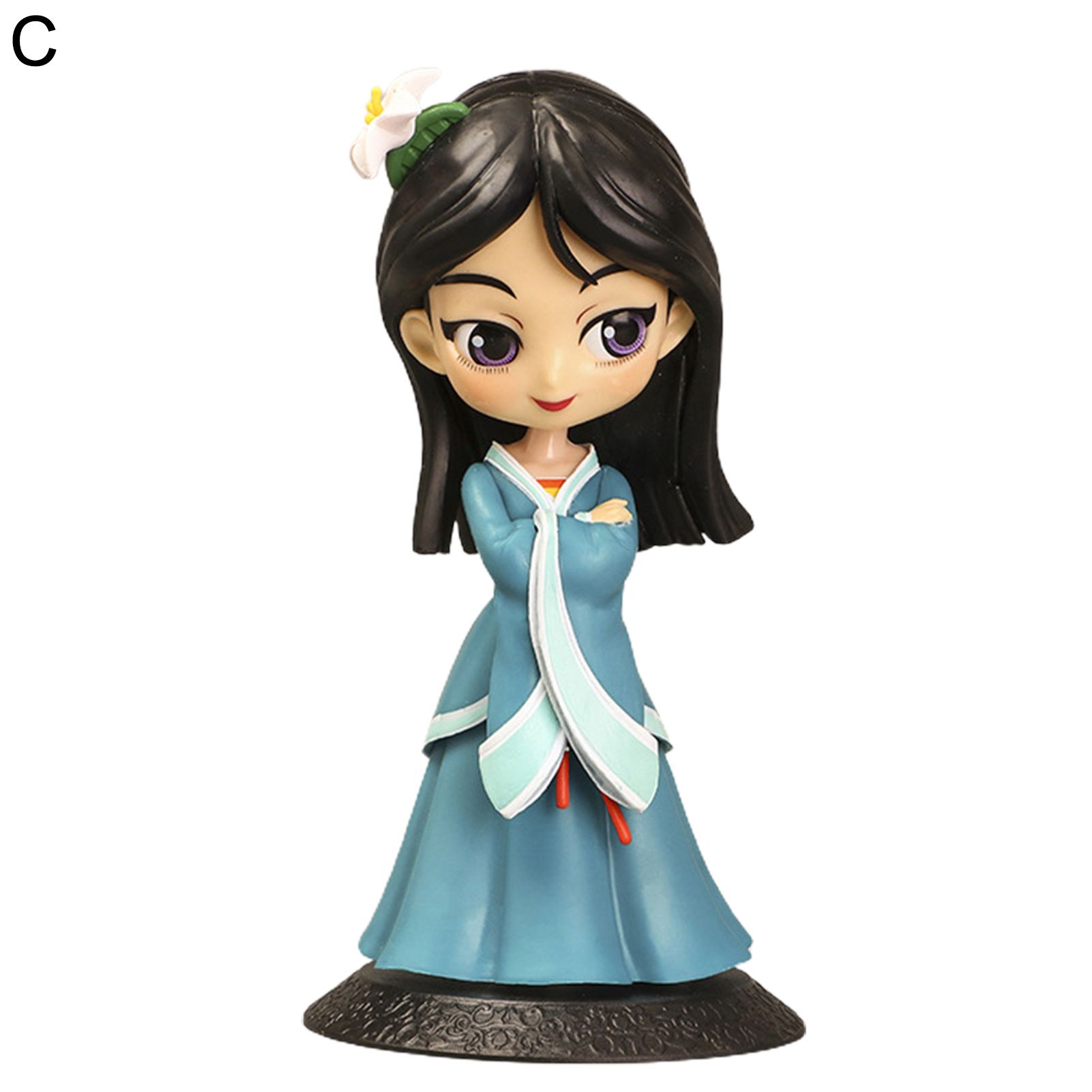 Anime Figure Realistic Collectible Long-lasting Shepherdess Harley Quinn Mulan Action Figures Toy Desktop Decor
