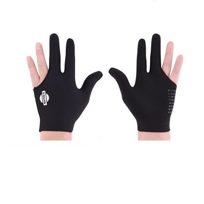 Billiard Glove Three Fingers Left Hand Breathable Glove Billiard Accessories