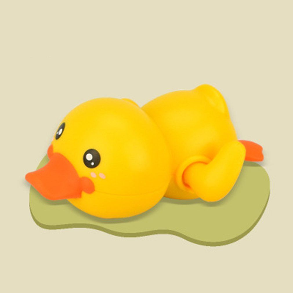 Baby Kids Squeaky Clockwork Ducks Bath Toys Bathe Room Water Fun Game Playing Newborn Boys Girls Toys for Children
