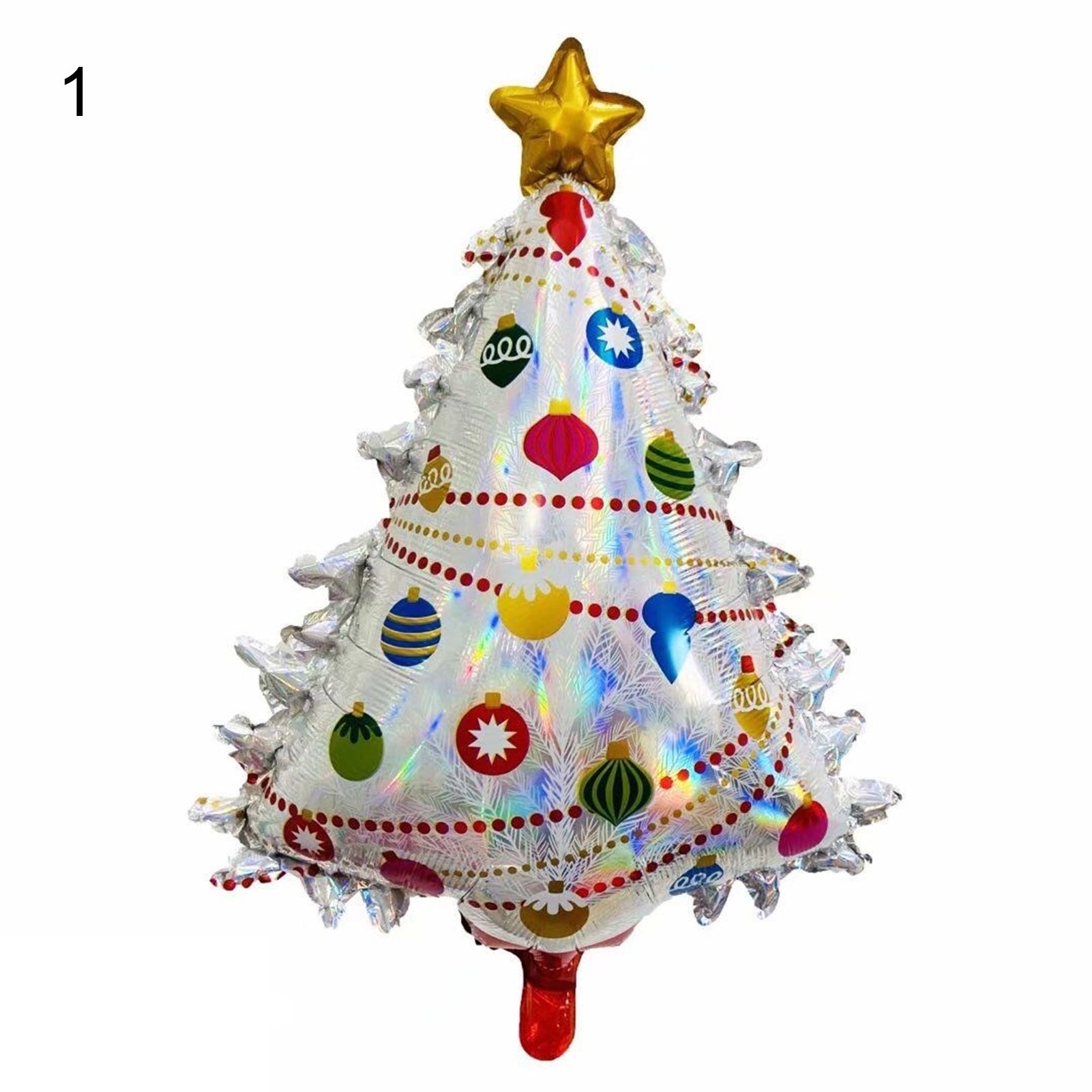 Eye-catching Foil Balloon Widely Use Bright Color Decorative Christmas Flexible Festival Balloon for Kids