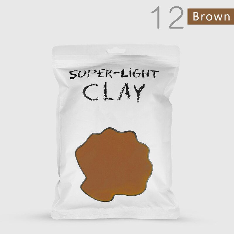 500g Large Package of Super Light Clay, Natural Air Dry Clay, Large Capacity Children's Toy DIY Plasticine
