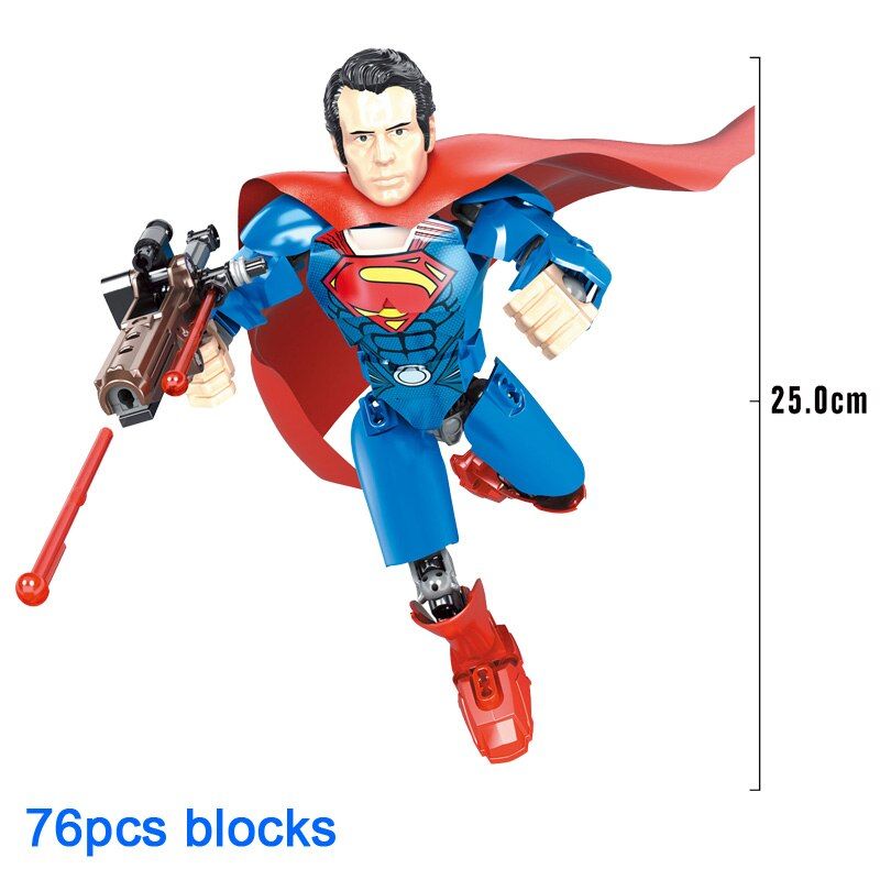 Avenger Super Hero Hulk Thanos Black Panther Treeman Deadpool Buildable Action Figure Building Block Toy Compatible with