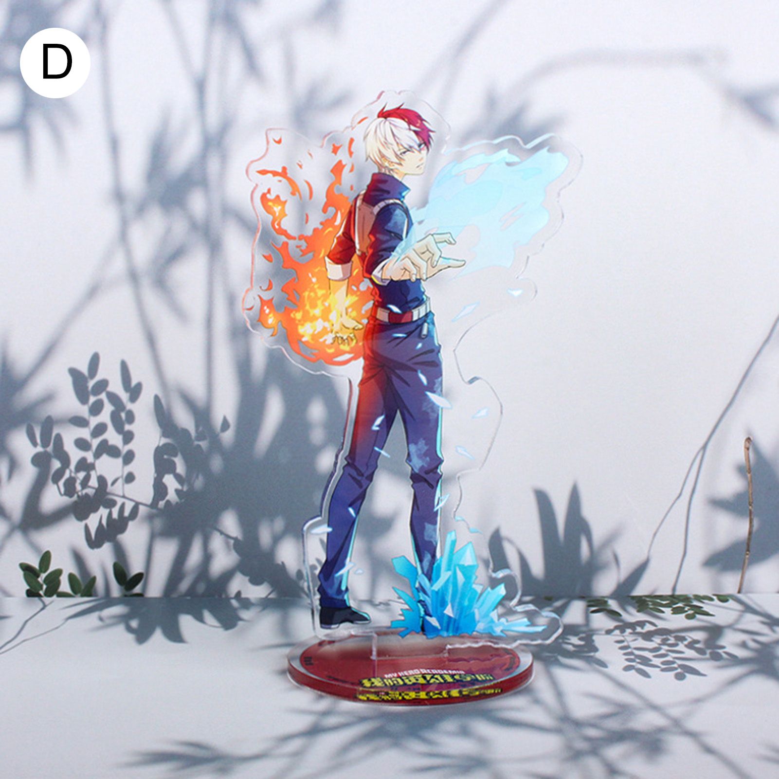 Compact Anime Acrylic Stand Fine Workmanship Anti-crack Cartoon Stand Figure Model for Desk Decoration