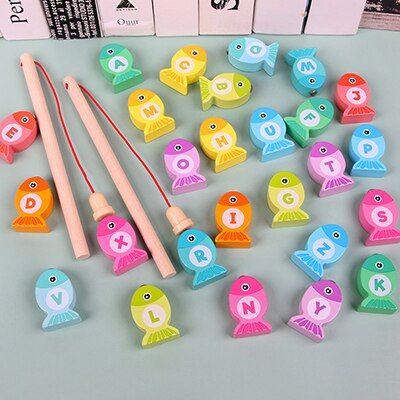Child Woodpecker Fishing Magnetic Bird Catching Insect Worm Busyboard Game Interactive Knock Feeding Montessori Education Toys