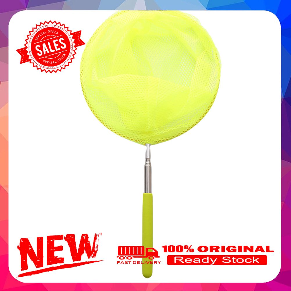 Telescopic Catching Bugs Butterfly Mesh Net with Anti Slip Grip Fishing Toy