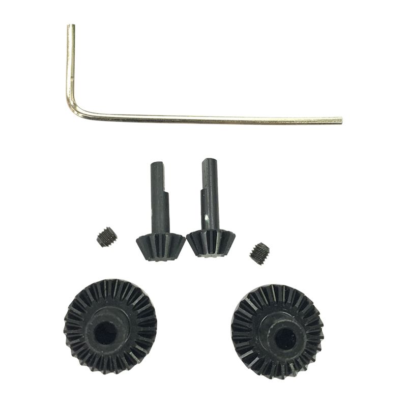 RC Car Steel Spare Part Upgrade Steel Front & Rear Axle Gear Shaft Driving Gear Set For WPL C14 C24 B14 B24 B16 B36