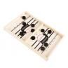 Wooden Catapult Bumper Slingshot Chess Intertive le Ice Hockey Kids Toy