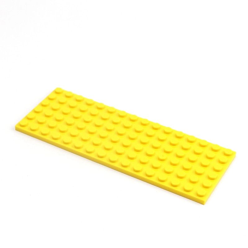 10 Pieces MOC Building Blocks Plate 6 X 16 Baseplate Parts 3027 Bricks Lovers Blocks Kids Educational Technic Building Toys