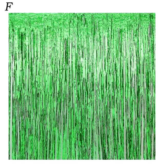 Foil Curtain for Background Decoration