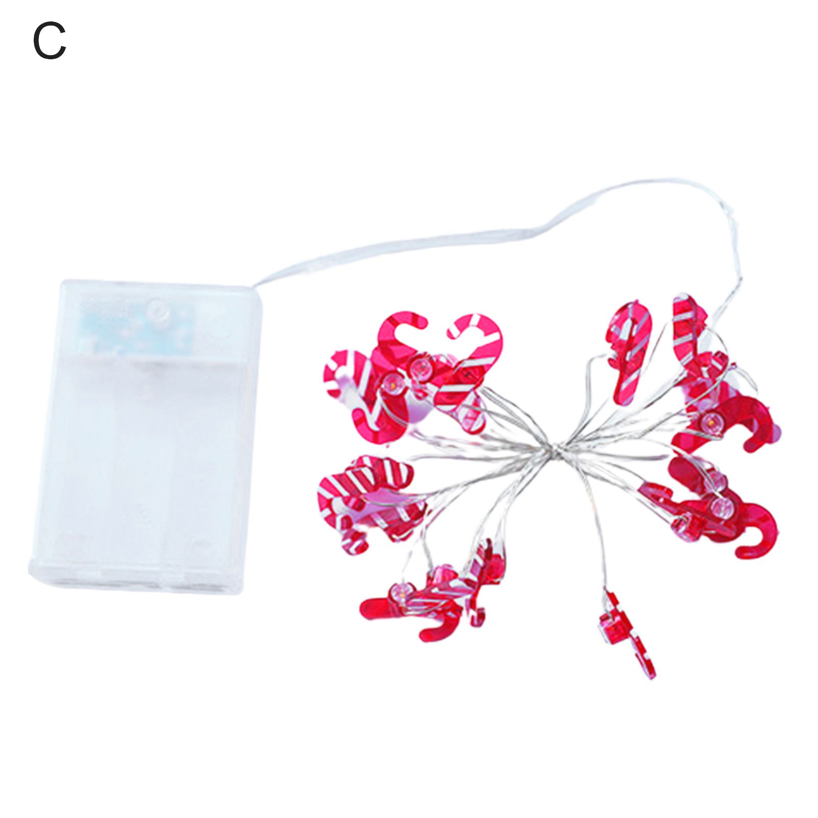 Christmas Light Creative Santa Claus Snowflakes Lantern Lights Decor