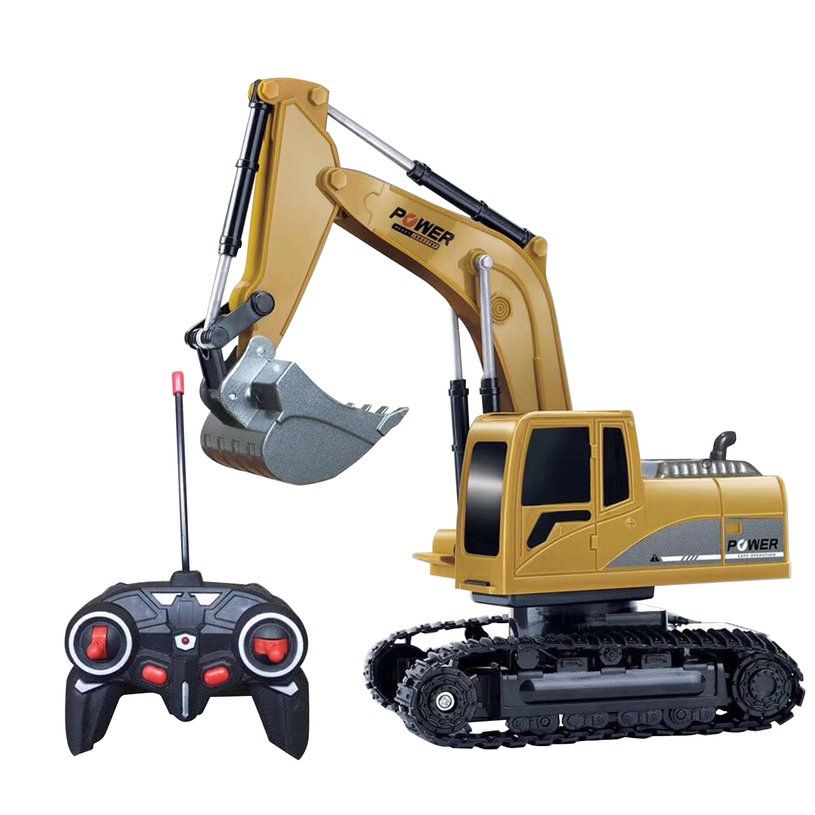 RC Excavator Car Remote Control Vehicle With Light Remote Control Toys
