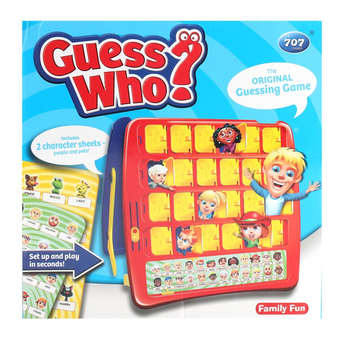 Winning Moves Games Guess Who Board Game Toys Games Family Board Game Party Fun Kids Adults -