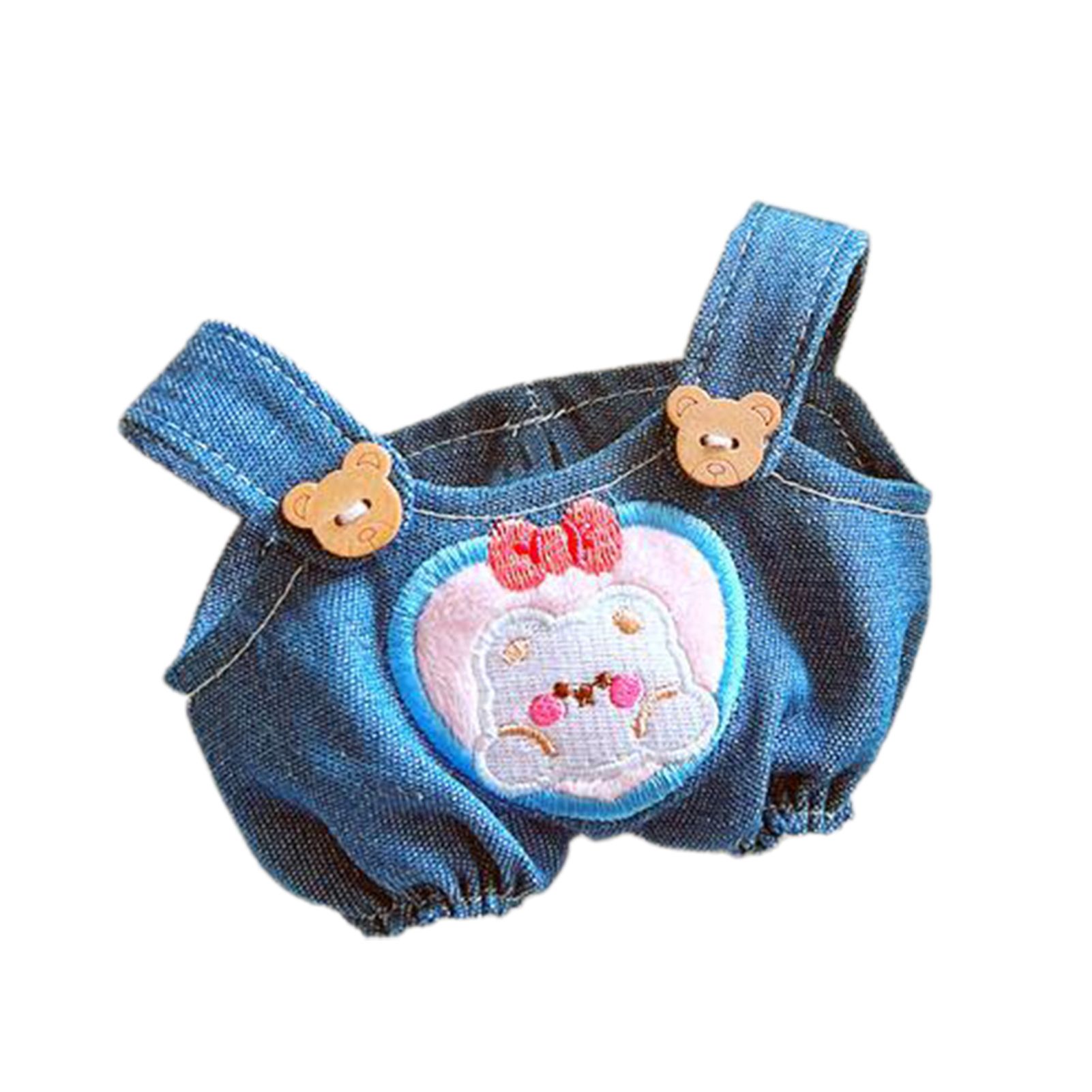 Doll Headband Attrtive Doll Confession Bear Overalls Clothes