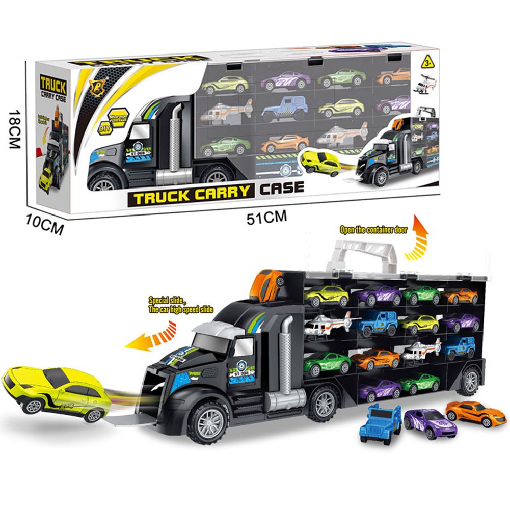 ulate ruck ni Car Helicopter oys For Kids Boys color