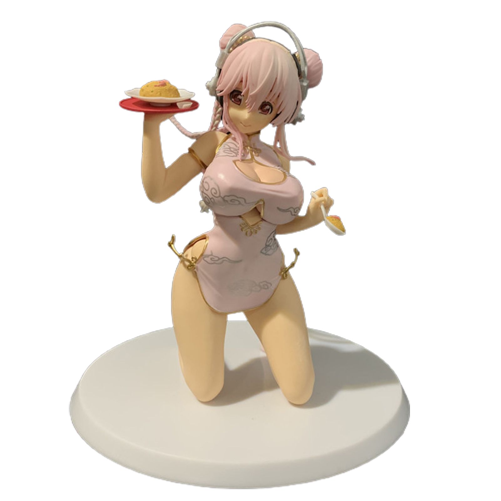 Sonico Figure Kneeling Version Collectible PVC Super Sonico Anime Figurine for Home Decor