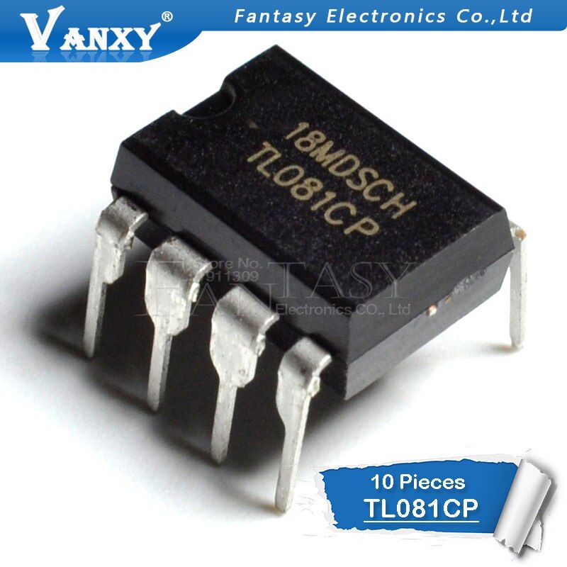 10PCS TL081CP DIP8 TL081 DIP TL081C DIP-8 and IC