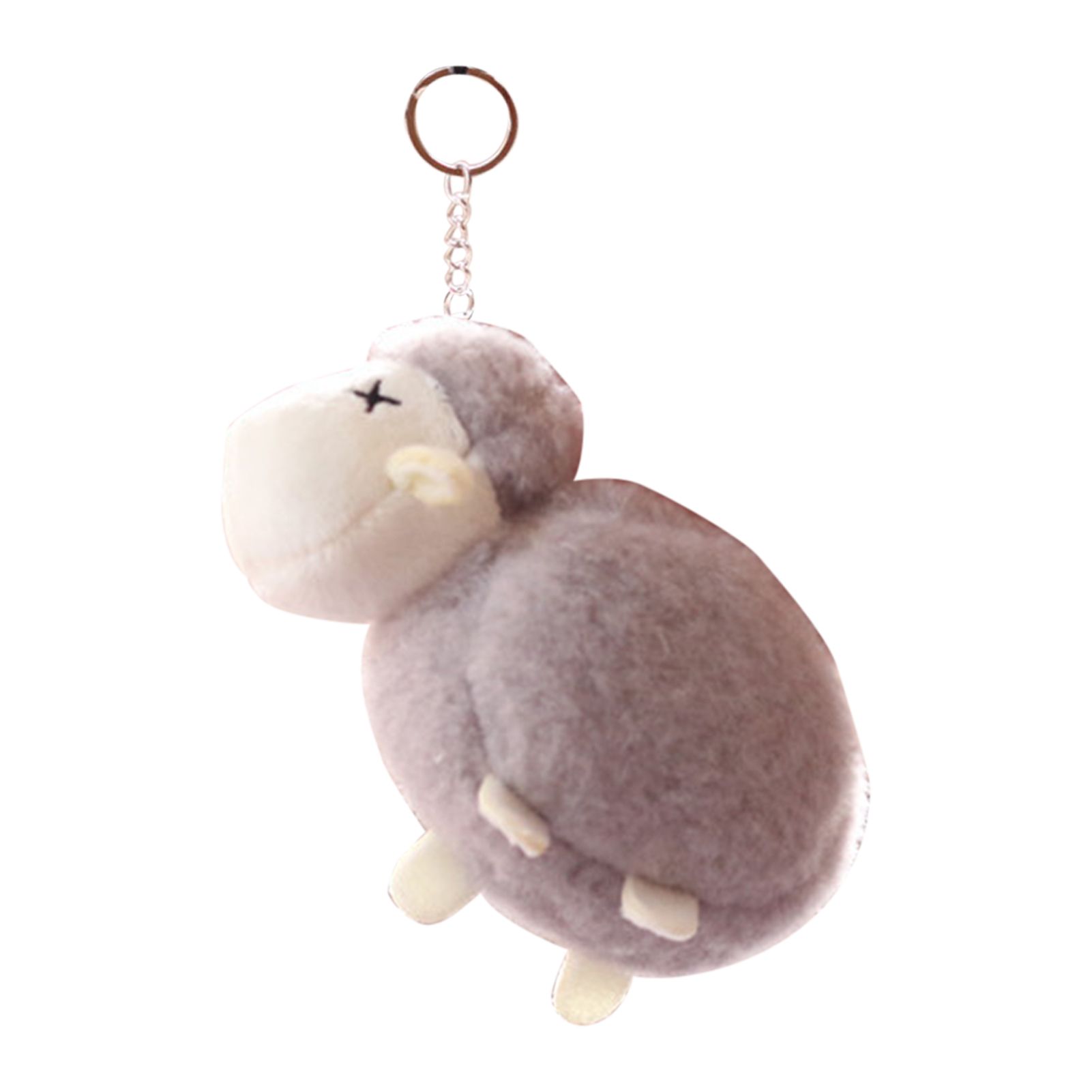 Sheep Doll Adorable Cartoon Style Skin-Friendly Sheep Animal Pendant for Kids