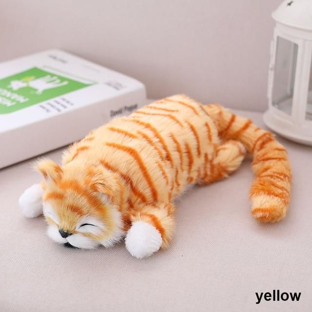 Alextreme Children Cute Electric Ragdoll Cat Dolls Plush Toy Sound Motor Kids Toys New Gifts