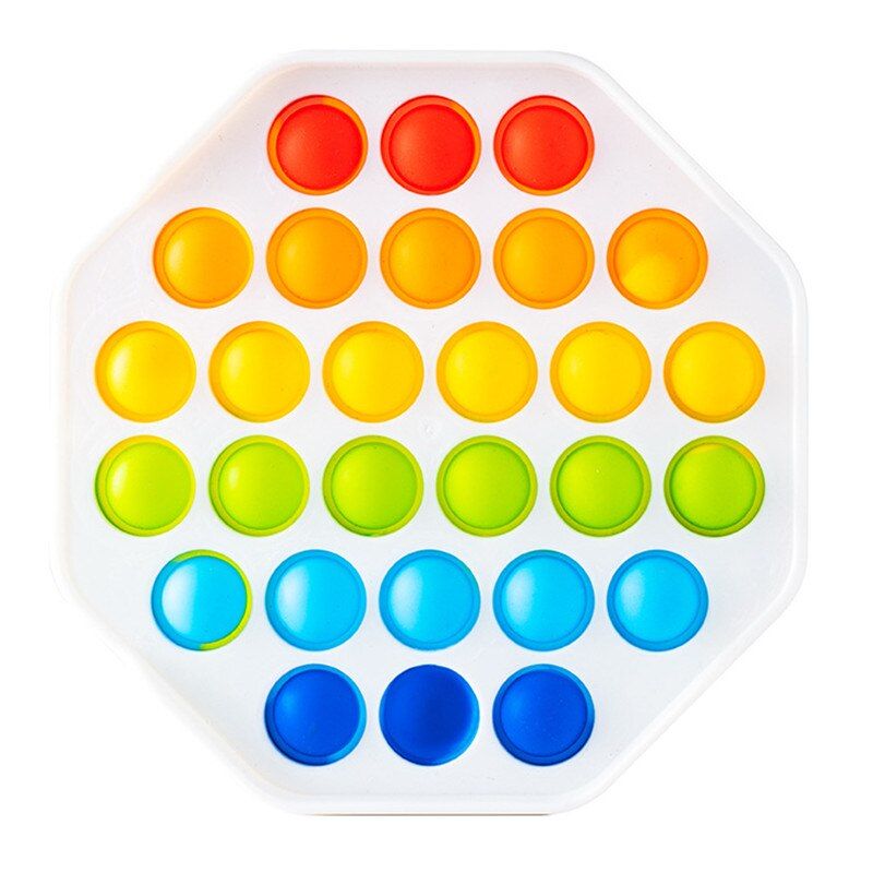 Emulation Food Pizza Pop It Push Bubble Fidget Toys  Stress  Squeeze Toy Antistress Popit Soft  Kids Toy Gifts