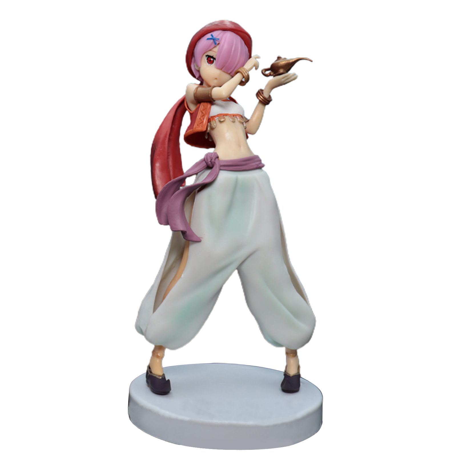 Rem Toy Arabian Dancer Shape Ornament Lovely Rem Ram Action Figure for Collection