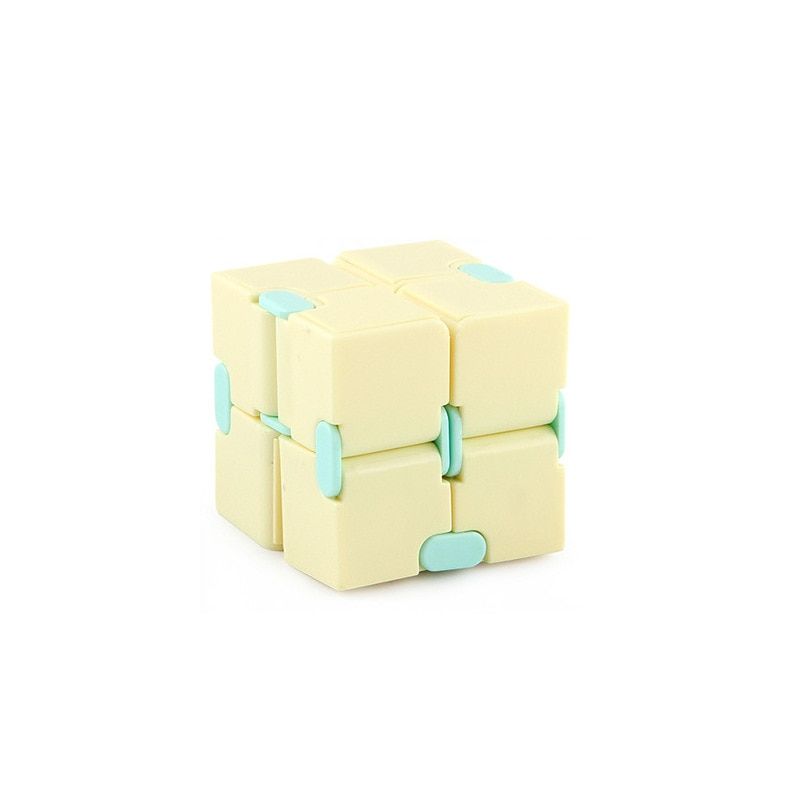 Magic Infinity Cube Decompression Toy for Children Adult Stress Relieve Toys Flip Cubic Puzzle Anti-anxiety Cube Toy Autism Gift