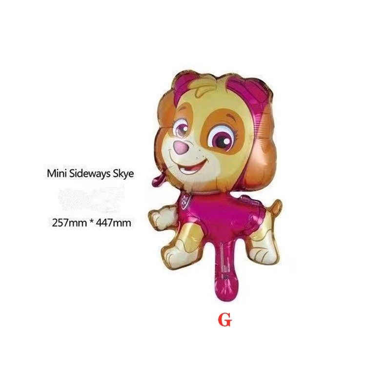 GC ✨ Ready Stock ✨ Large Paw Patrol Cartoon Chase Marshall Skye Party Foil Birthday Balloons Party Decoration Style:Large Chase