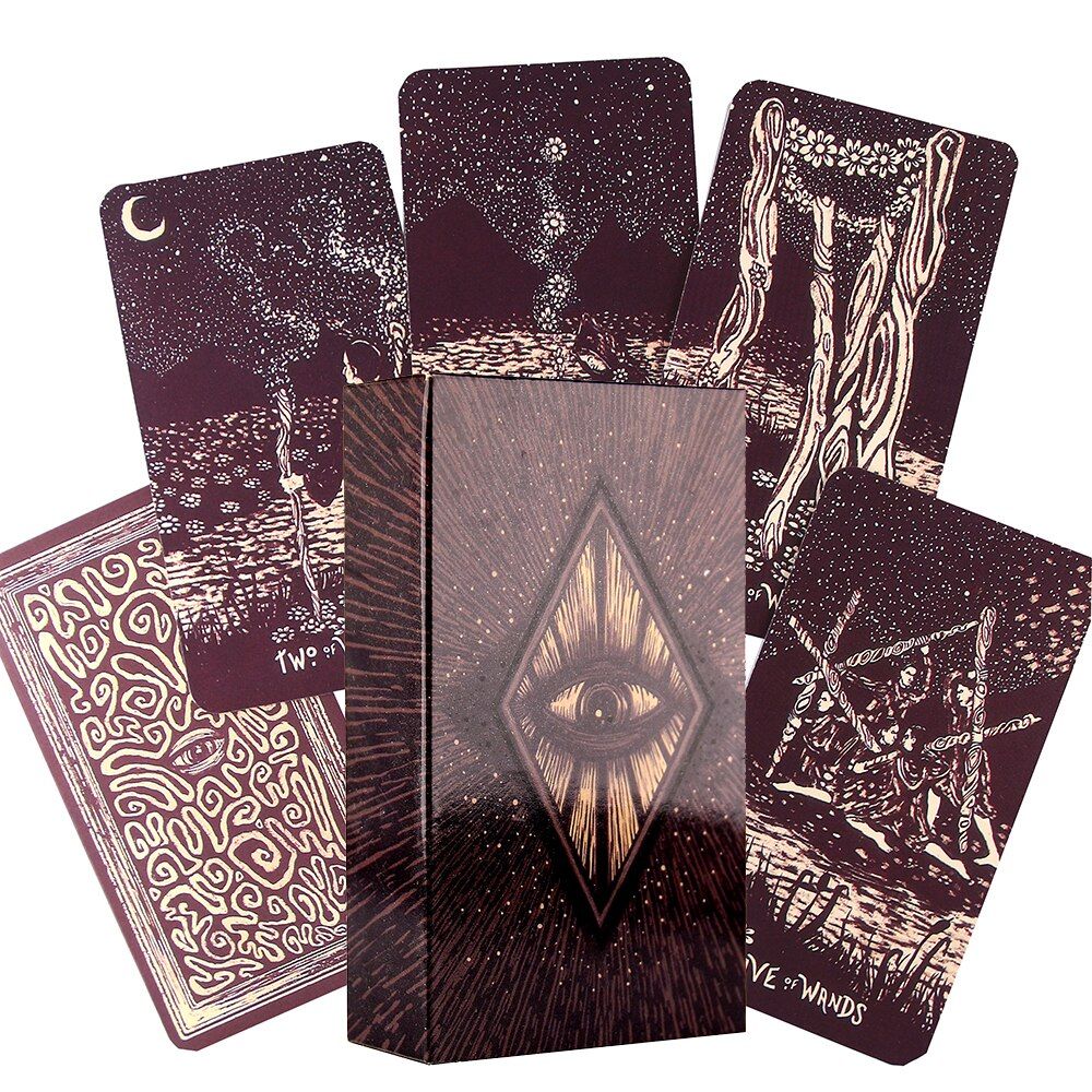Light Visions Steampunk Santa Muerte Tarot Table Game Cards Mystical Shaman Oracle Moonology WitchesThe Wild Unknown