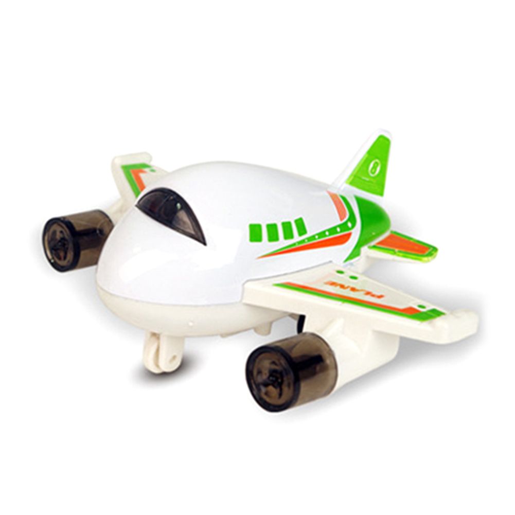 Mini Cartoon Plane Airplane Pull Back Alloy Model Table Decor Kids Toy Gift
