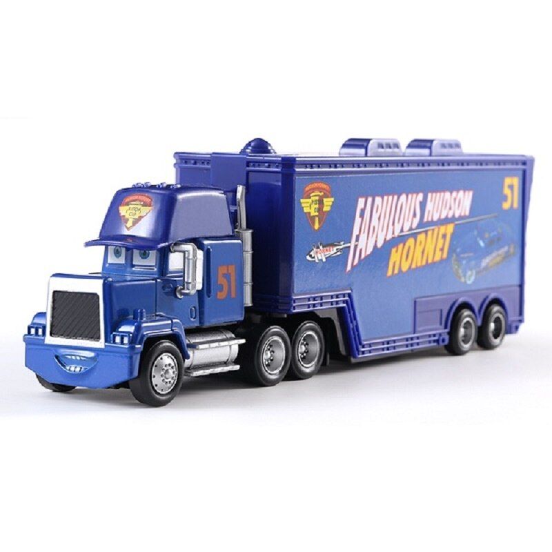Disney Pixar Racing 2 3 Toy Lightning McQueen Jackson Storm Uncle Mike Truck 1:55 Diecast Model Disney Pixar cars Birthday Gift